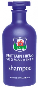 Erittäin Hieno Suomalainen Shampoo für alle Haartypen (Blau), 300 ml